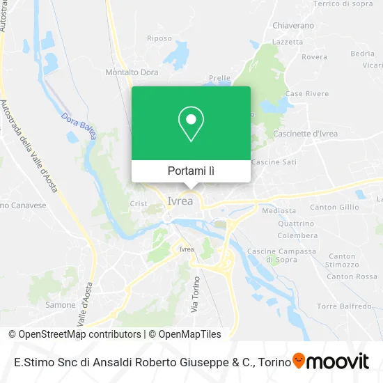 Mappa E.Stimo Snc di Ansaldi Roberto Giuseppe & C.