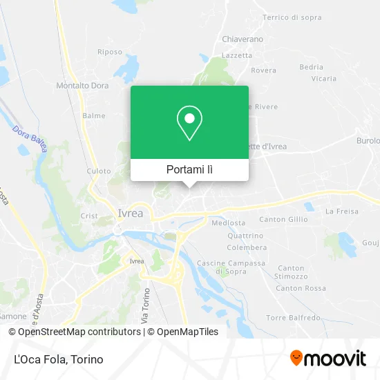 Mappa L'Oca Fola