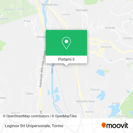 Mappa Leginox Srl Unipersonale