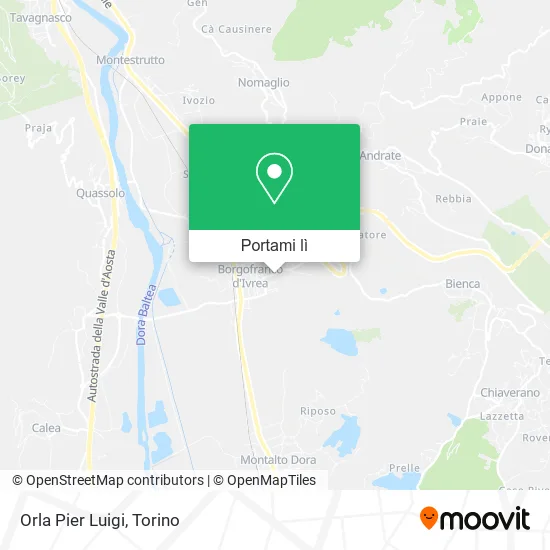 Mappa Orla Pier Luigi