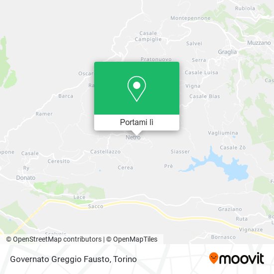 Mappa Governato Greggio Fausto