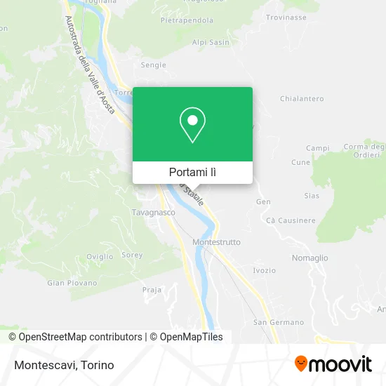 Mappa Montescavi