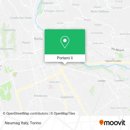 Mappa Neumag Italy