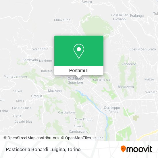 Mappa Pasticceria Bonardi Luigina