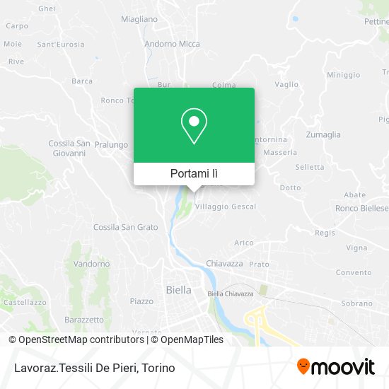 Mappa Lavoraz.Tessili De Pieri