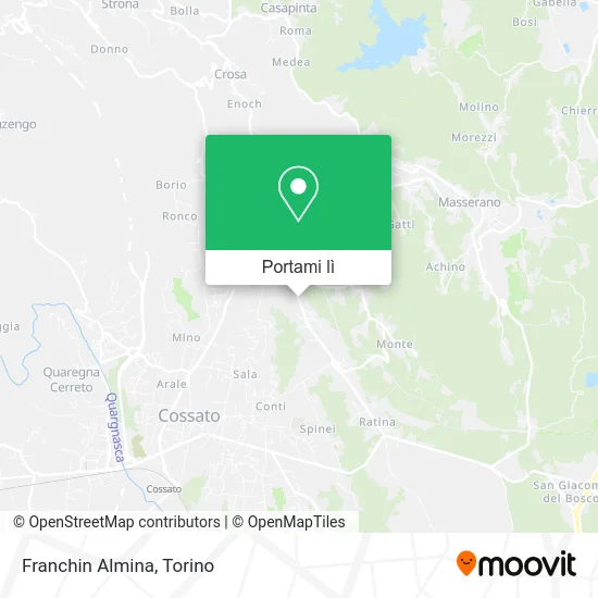 Mappa Franchin Almina