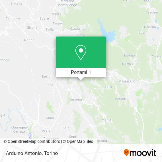 Mappa Arduino Antonio