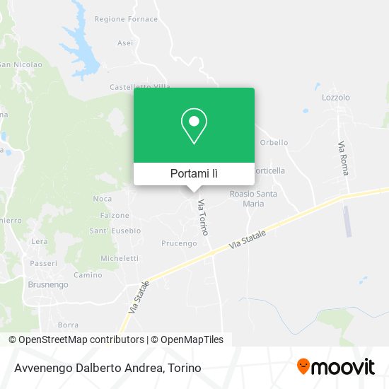 Mappa Avvenengo Dalberto Andrea