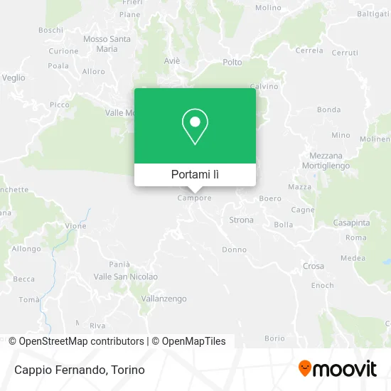 Mappa Cappio Fernando