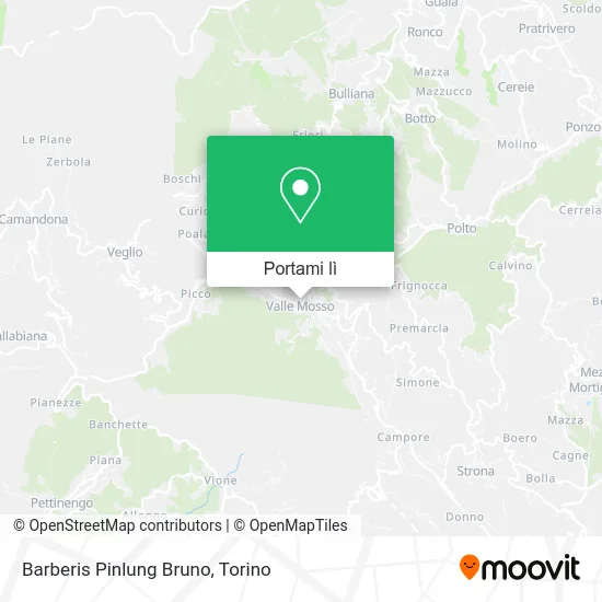 Mappa Barberis Pinlung Bruno