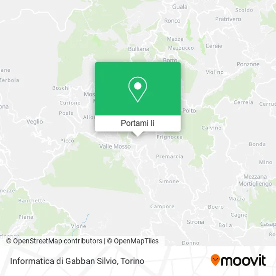 Mappa Informatica di Gabban Silvio