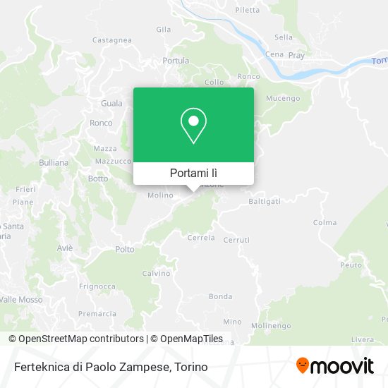 Mappa Ferteknica di Paolo Zampese