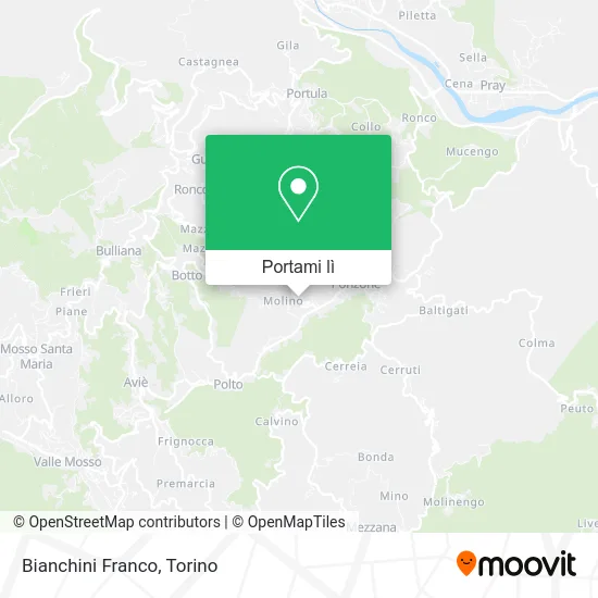 Mappa Bianchini Franco