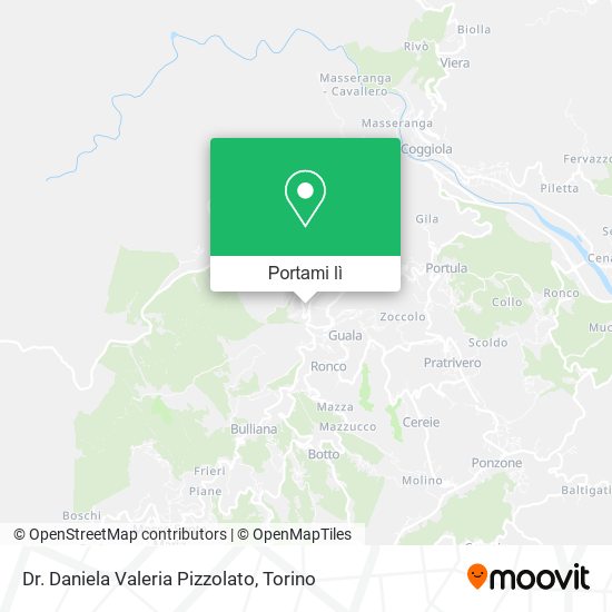 Mappa Dr. Daniela Valeria Pizzolato