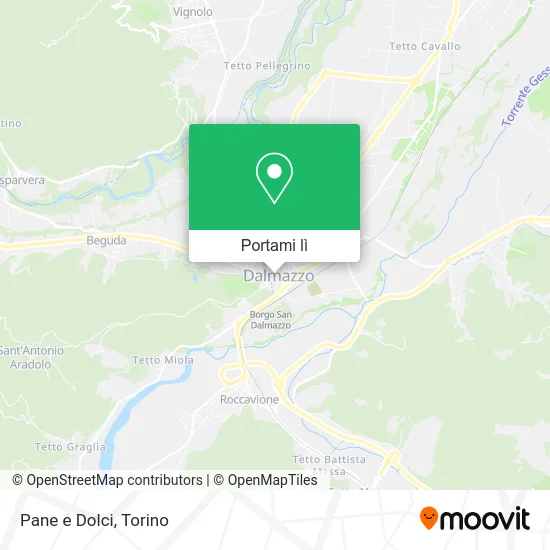 Mappa Pane e Dolci