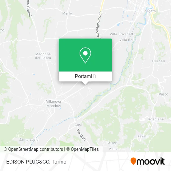 Mappa EDISON PLUG&GO