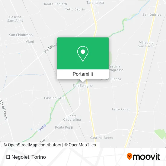 Mappa El Negoiet