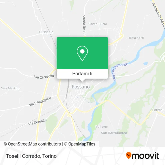 Mappa Toselli Corrado