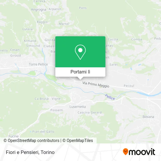 Mappa Fiori e Pensieri