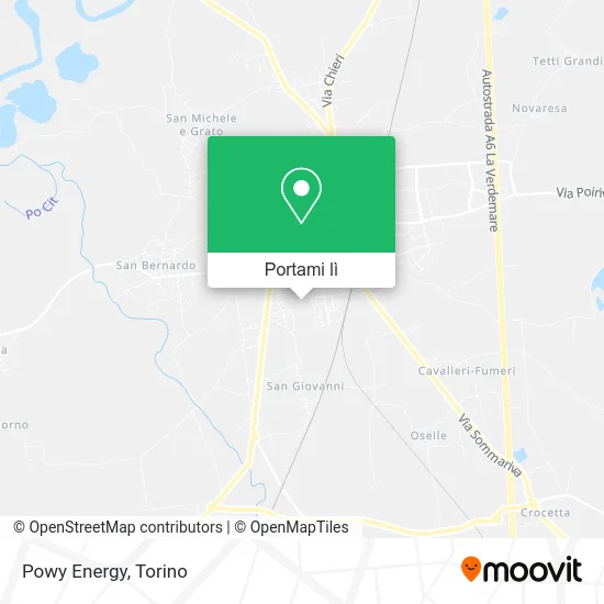 Mappa Powy Energy