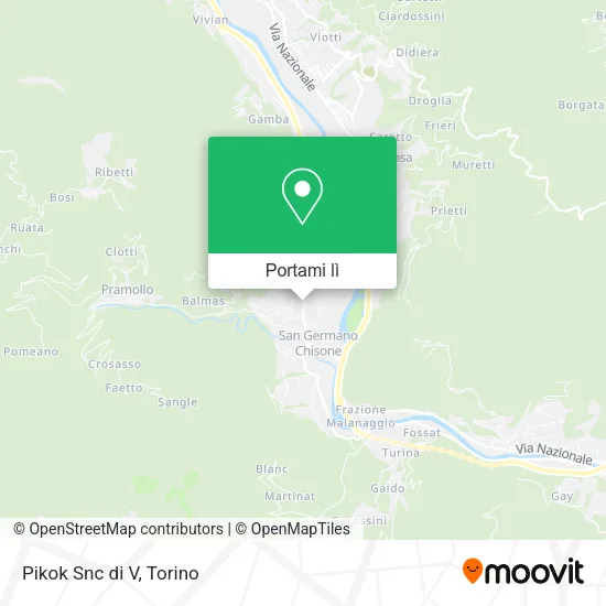 Mappa Pikok Snc di V
