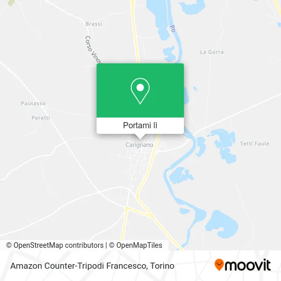 Mappa Amazon Counter-Tripodi Francesco