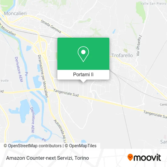 Mappa Amazon Counter-next Servizi