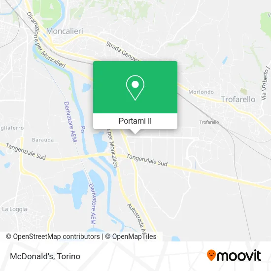 Mappa McDonald's