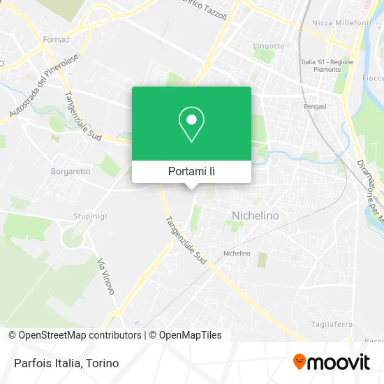 Mappa Parfois Italia