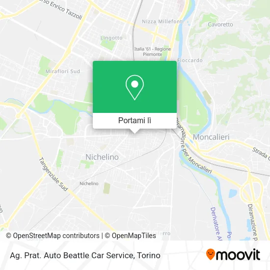 Mappa Ag. Prat. Auto Beattle Car Service