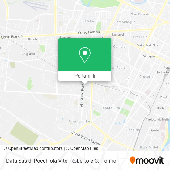 Mappa Data Sas di Pocchiola Viter Roberto e C.