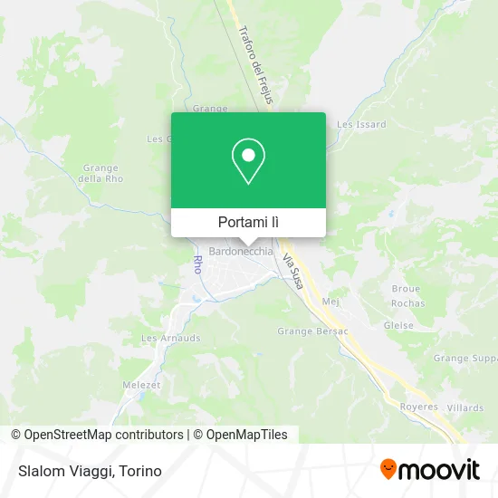 Mappa Slalom Viaggi