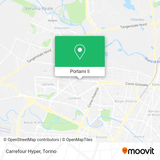 Mappa Carrefour Hyper