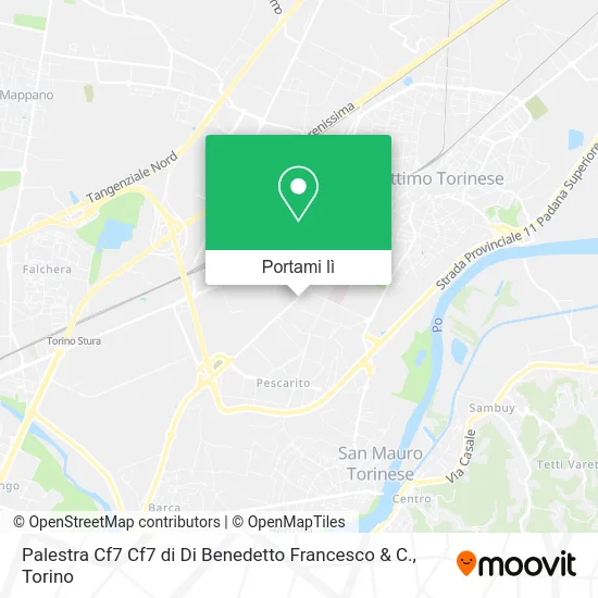 Mappa Palestra Cf7 Cf7 di Di Benedetto Francesco & C.