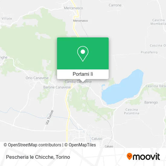 Mappa Pescheria le Chicche