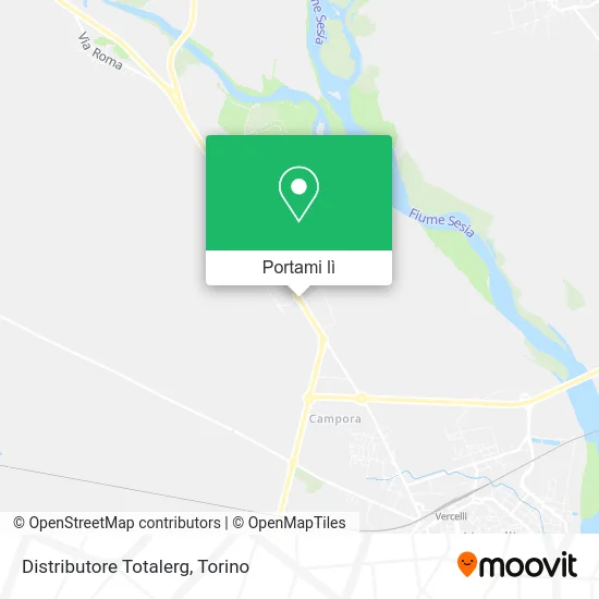 Mappa Distributore Totalerg