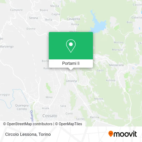Mappa Circolo Lessona