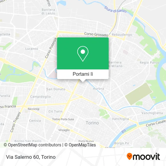 Mappa Via Salerno 60