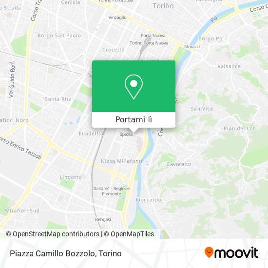 Mappa Piazza Camillo Bozzolo