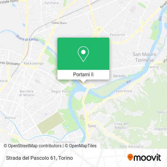 Mappa Strada del Pascolo 61