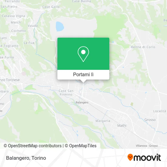 Mappa Balangero