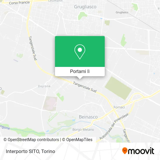 Mappa Interporto SITO