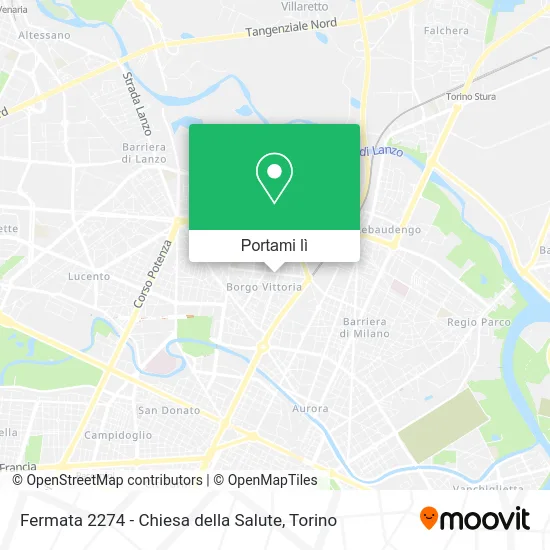 Mappa Fermata 2274 - Chiesa della Salute