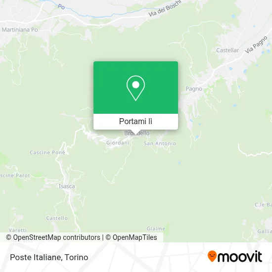 Mappa Poste Italiane
