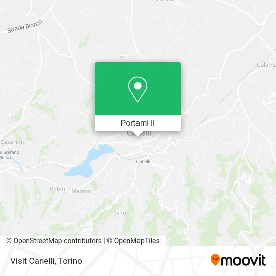 Mappa Visit Canelli