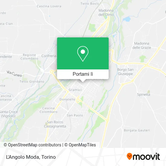 Mappa L'Angolo Moda
