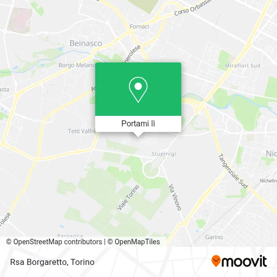 Mappa Rsa Borgaretto