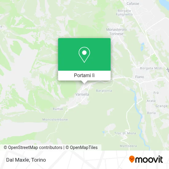 Mappa Dal Maxle