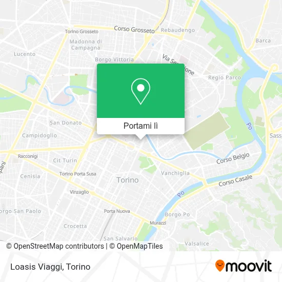 Mappa Loasis Viaggi