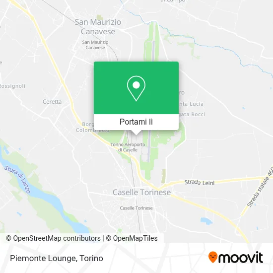 Mappa Piemonte Lounge